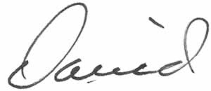 david signature